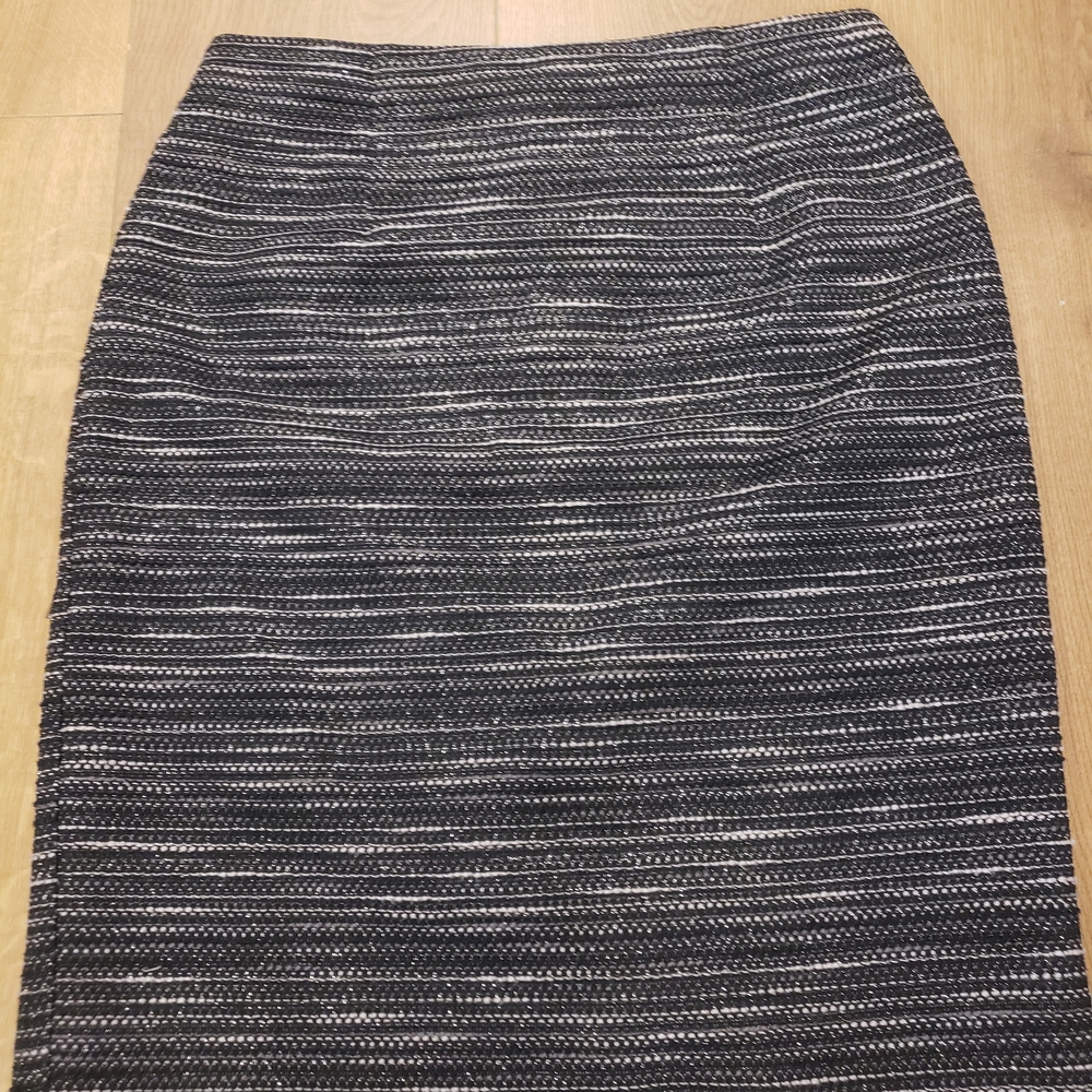 Nanette Lepore Black and White Pencil Skirt